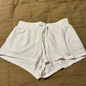 Divided White Casual Shorts